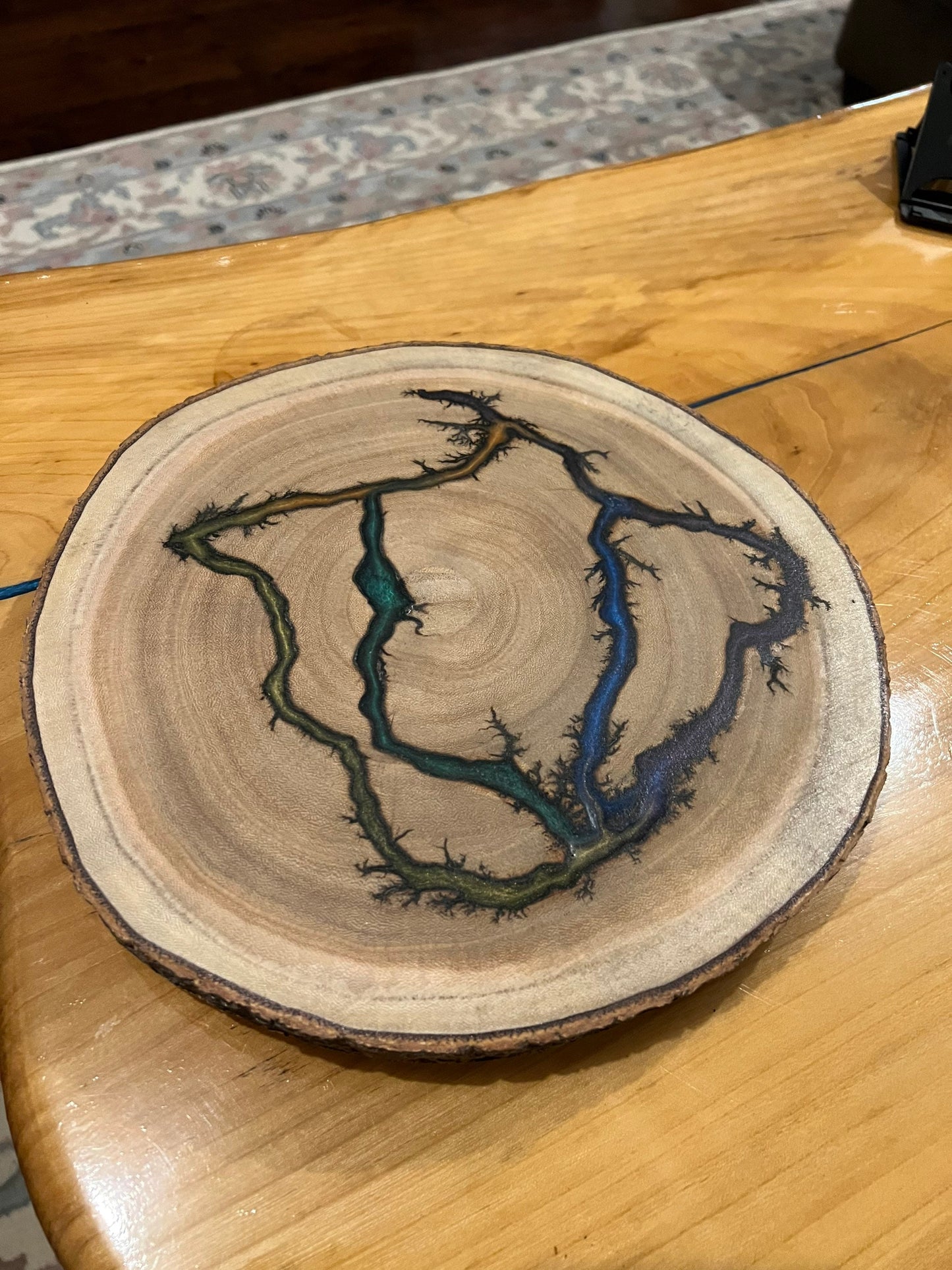 Live edge 10” lazy susan