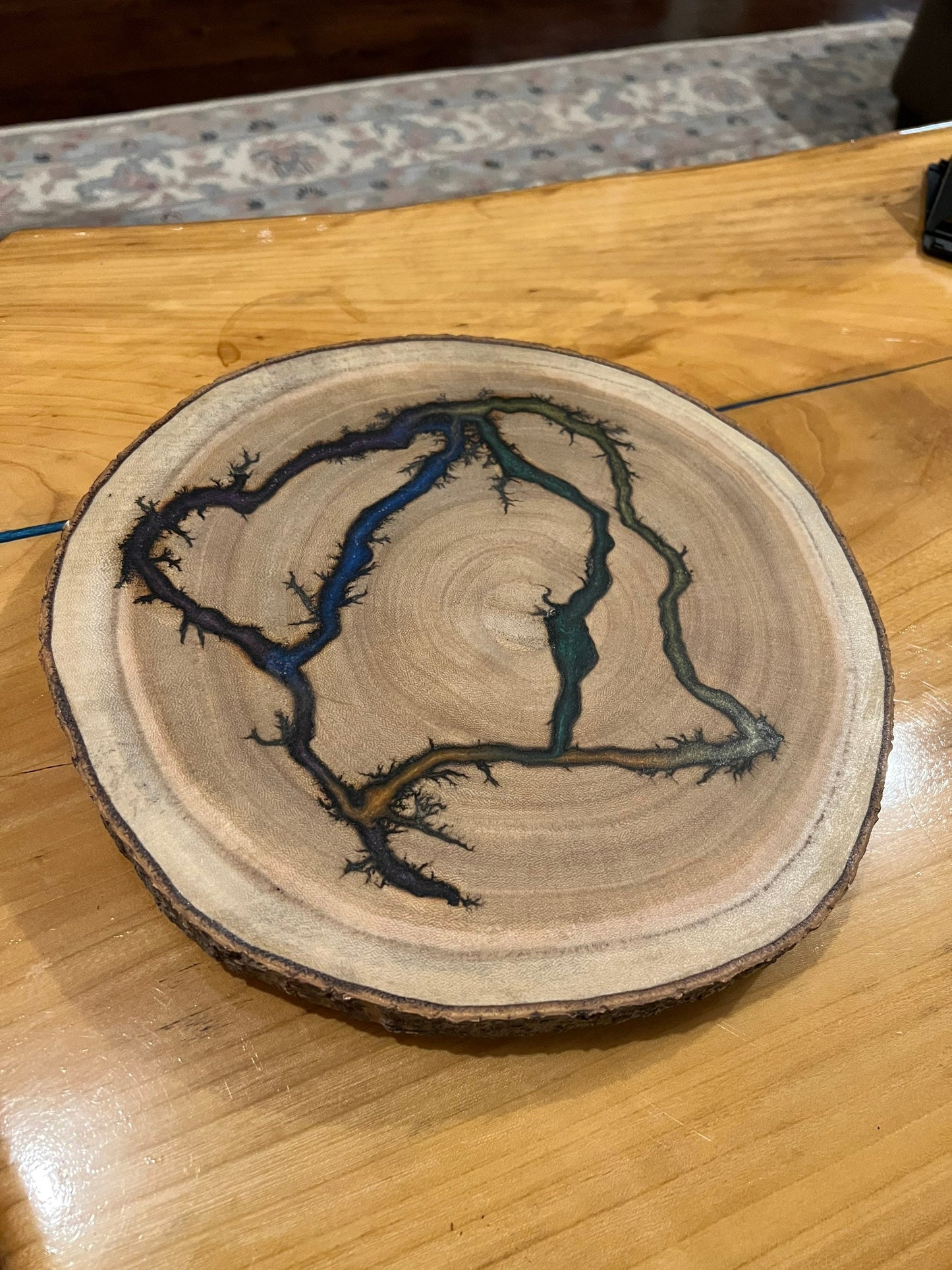 Live edge 10” lazy susan